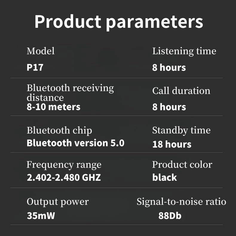 V17 Wireless Headphone