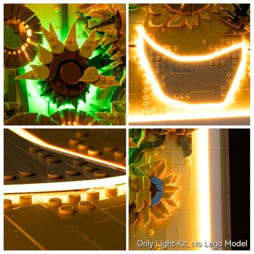 Led Light Kit for Lego 31215 Vincent Van Gogh – Sunflowers