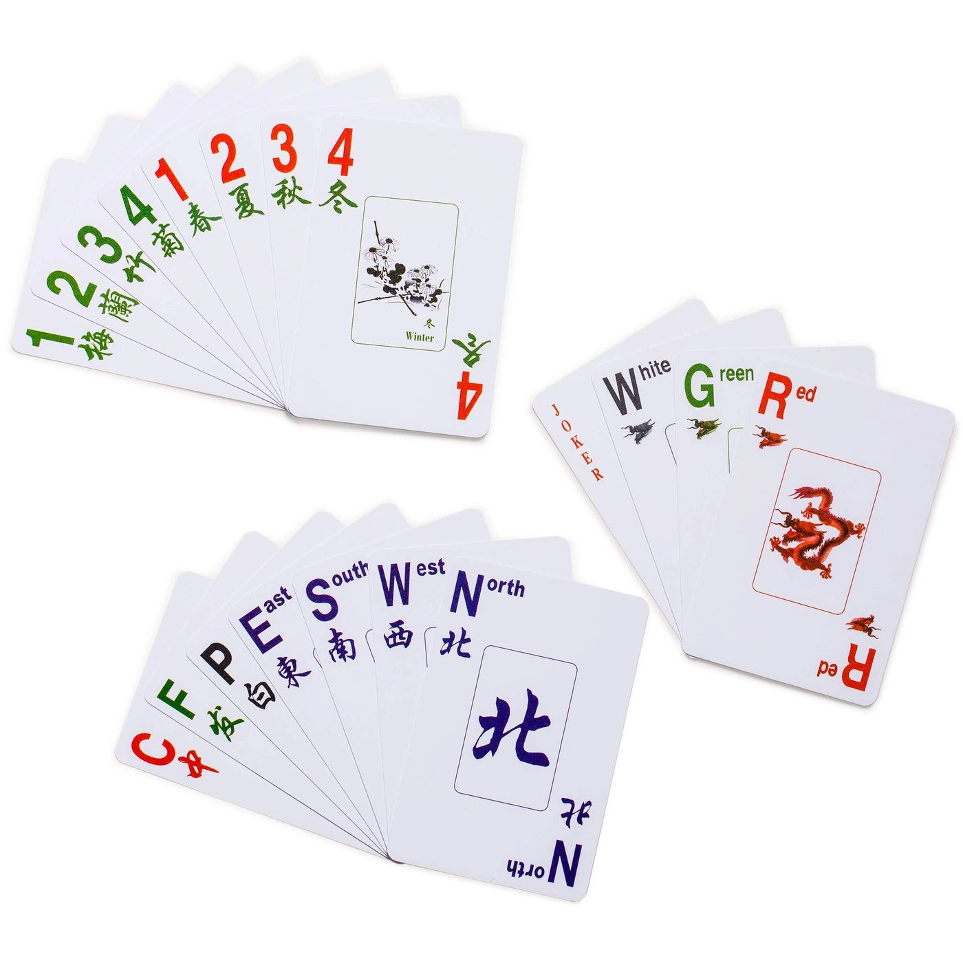 American Mah Jongg Playing Cards - 178 Card Set