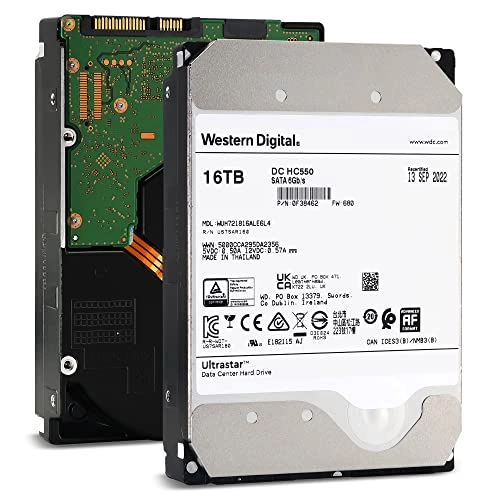 Ultrastar DC HC550 3.5" 7200rpm 512MB SATA 6Gb/s (WUH721816ALE6L4) - 16TB