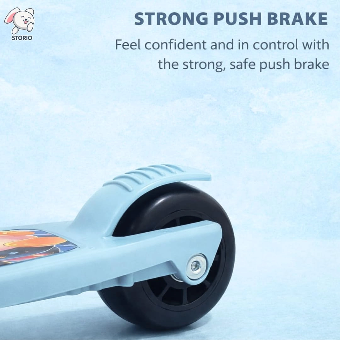 Scooty - 3-Wheel Foldable Adjustable Handle