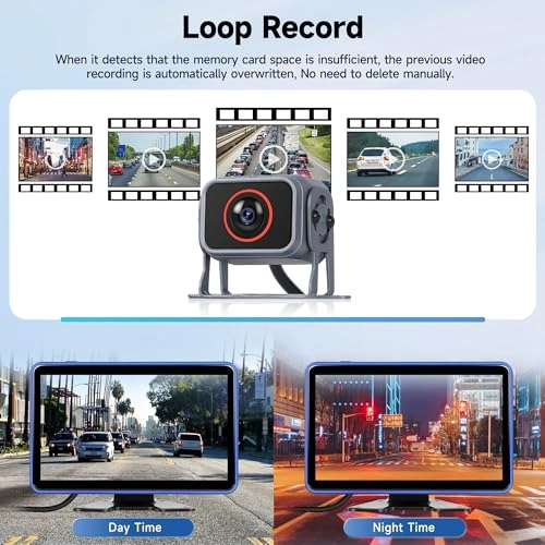 Digital Wired Rear Camera - Night Vision Wired 1080P Kit