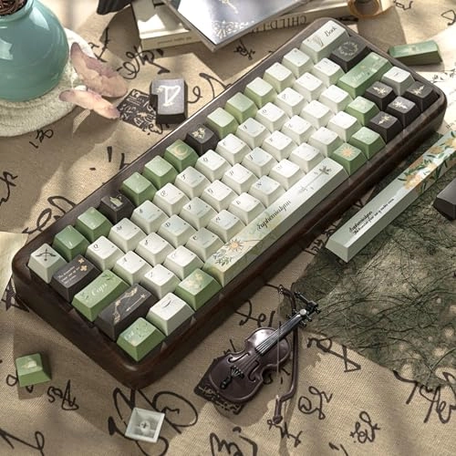 Rainbow Color Keycaps - QWERTY Keyboard (only keycaps)