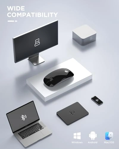 R306 Mouse - Bluetooth, USB