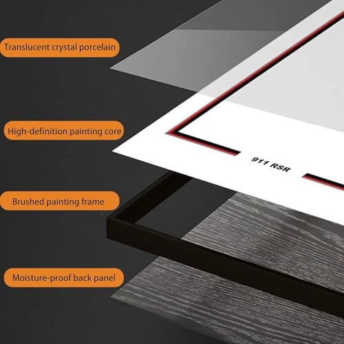 Wall Mount Display Stand - for Lego 77242-77251 Racing Car 50 x 80 CM