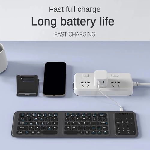 Foldable Bluetooth Keyboard - Wireless