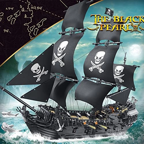 Pirate Ship Building Blocks - 3423/3694 pcs