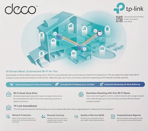 Deco X55 Pro - Wi-Fi 6 1 Pack