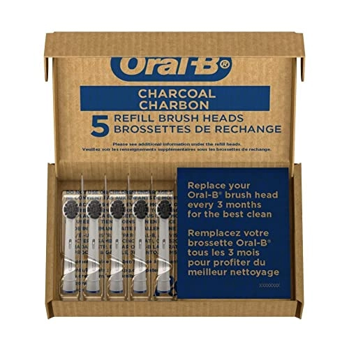 Charcoal Replacement Brush Head - 5 count