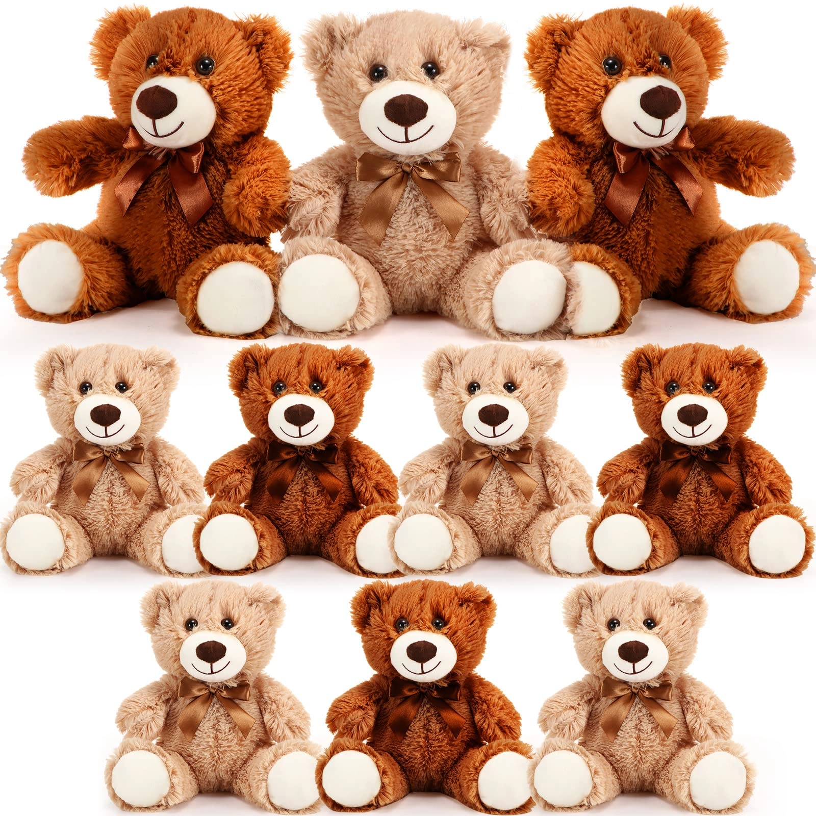 Teddy Bears - 10 Pcs 12 Inch