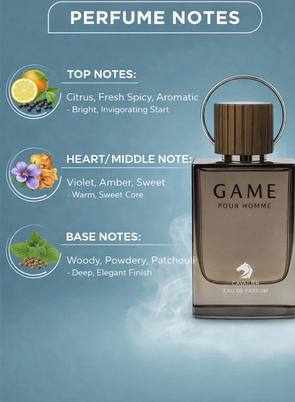 Game Pour Homme Eau de Parfum 100ml