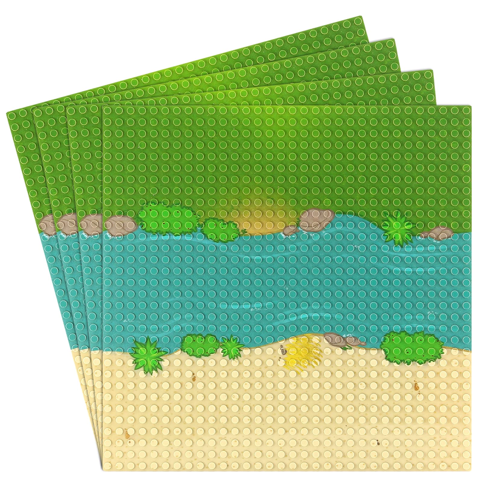 Classic Baseplate - 4 pcs