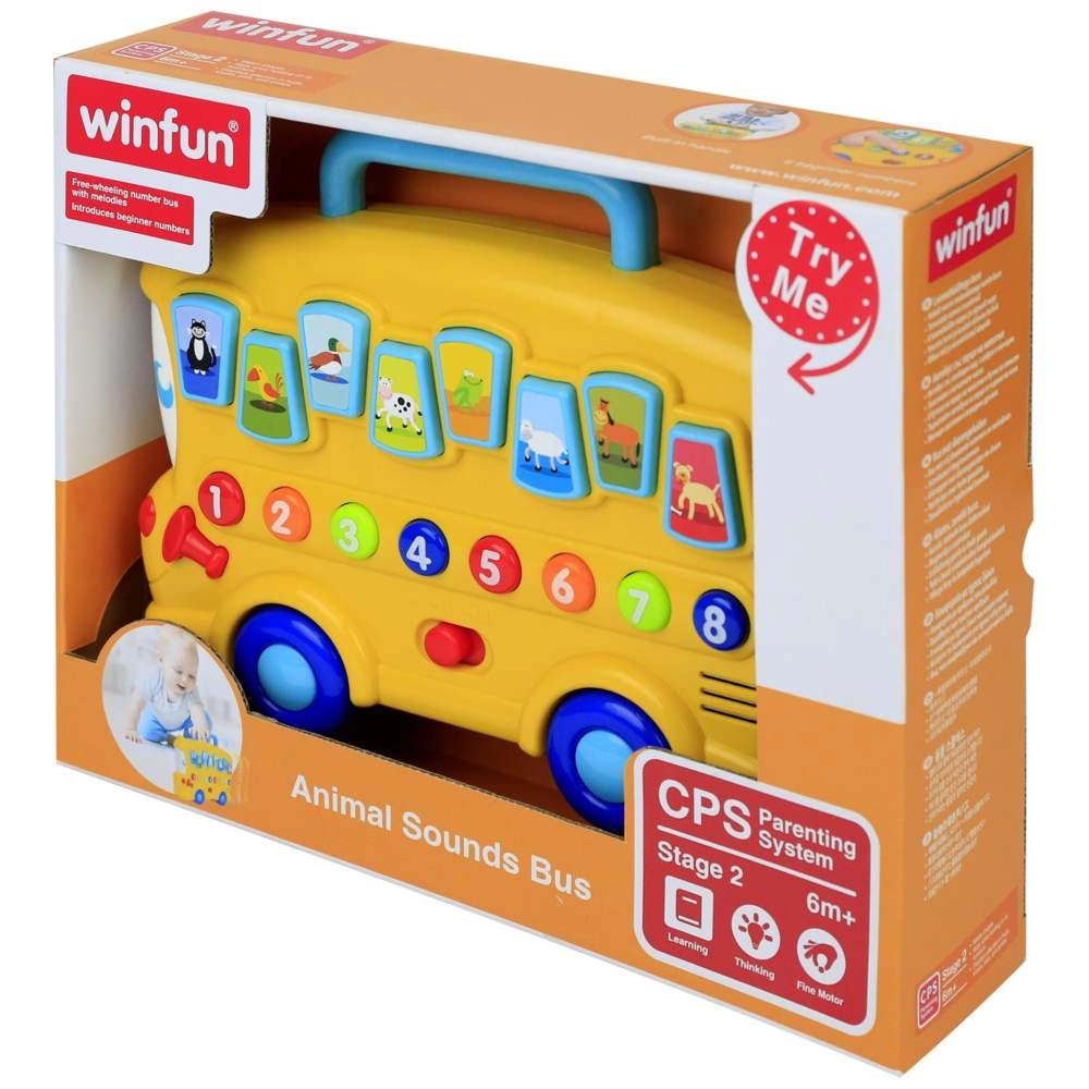 Animal Sounds Bus - Suitable for 12 months & above