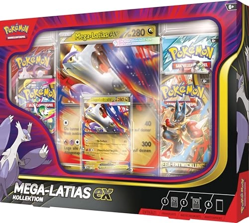Mega-Latias-ex Collection - German 6pcs