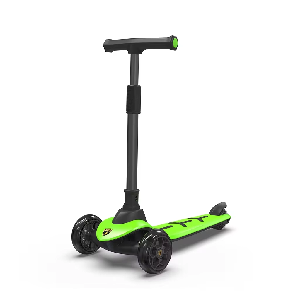Lamborghini 3-Wheel Kick Scooter – LED Foldable