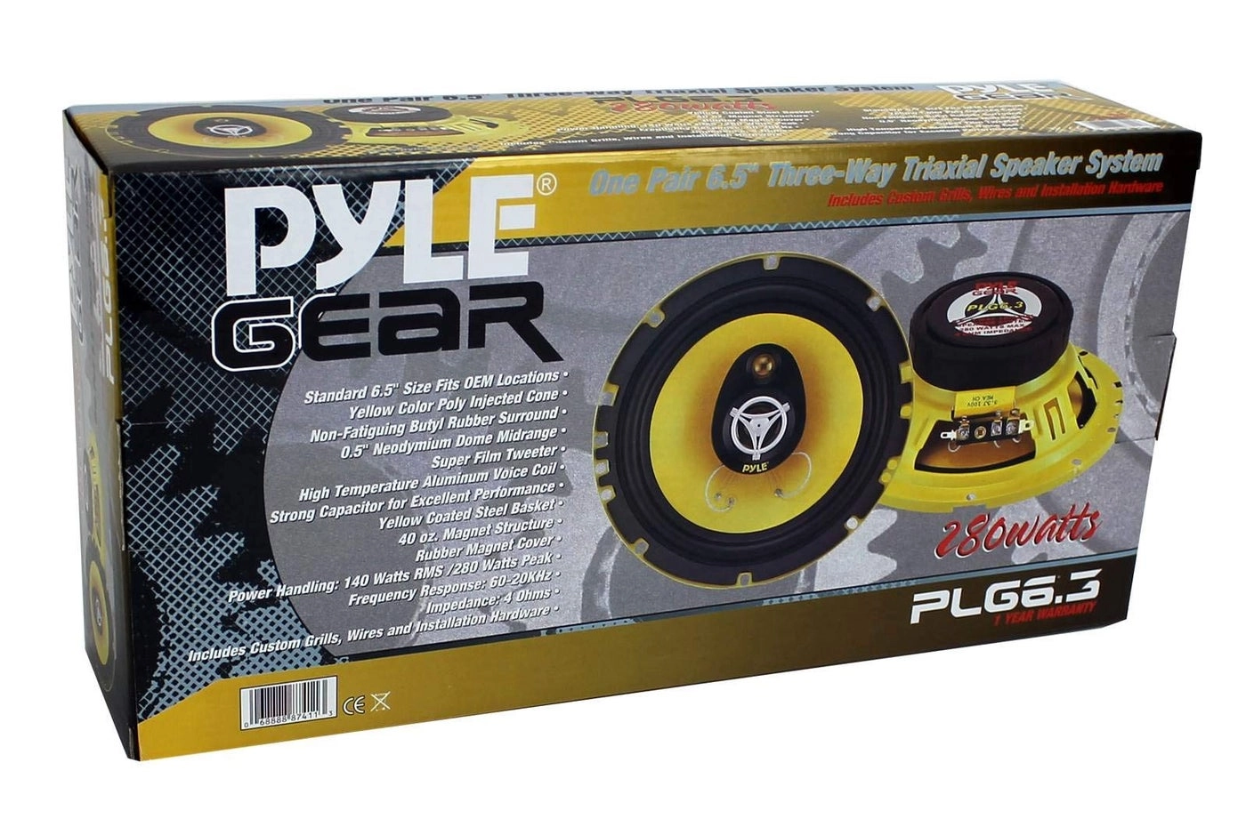 PLG6.3 - 6.5 Inch Three Way