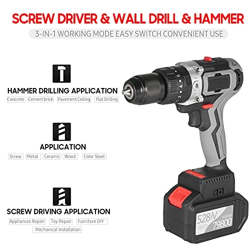 Cordless Drill Driver - 4000mAh