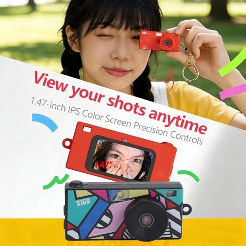 Keychain Digital Camera - 2K 12MP