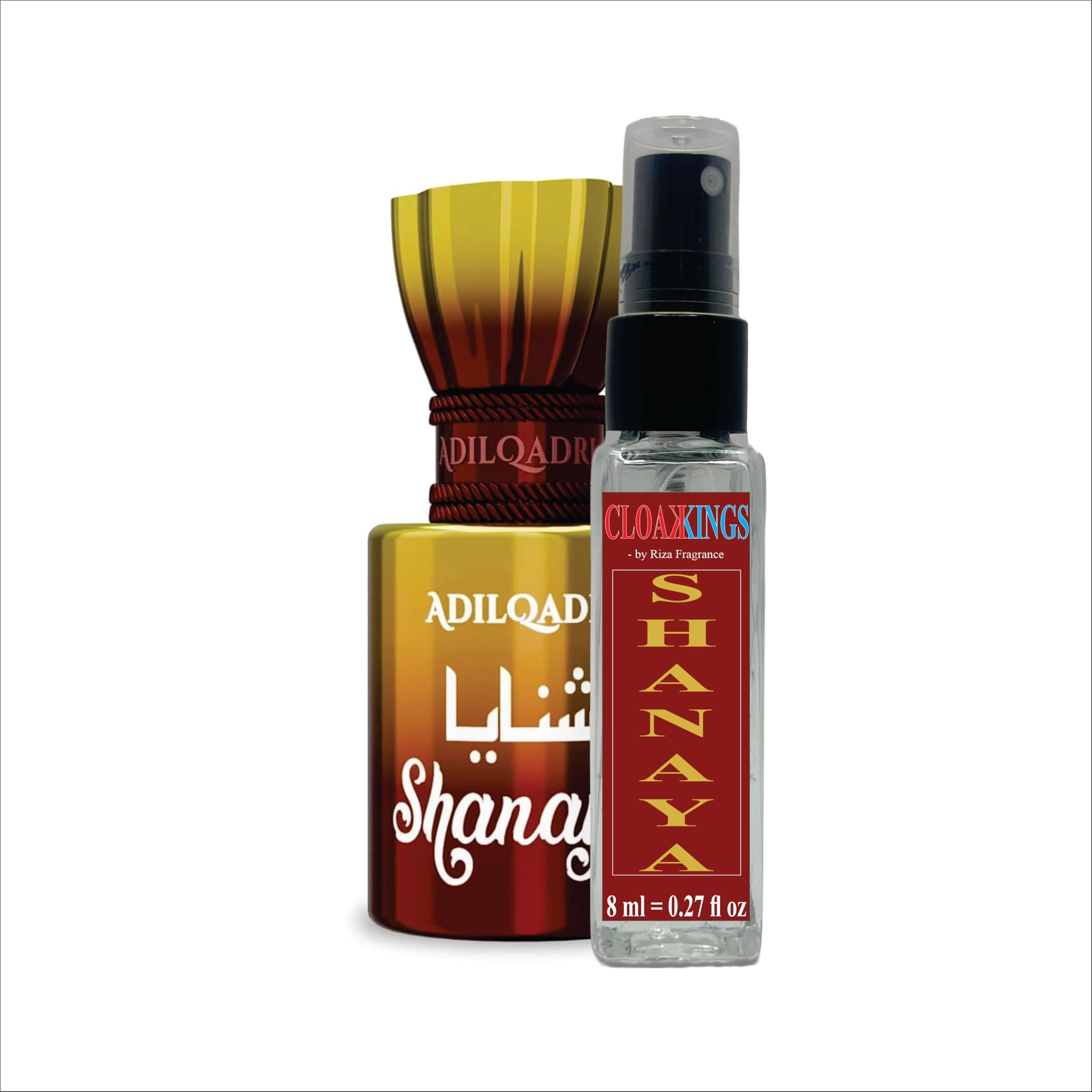 Riza Fragrance, Arif Colony, Aurangabad, Maharashtra. 431001 Shanaya Eau de Parfum 8 ml