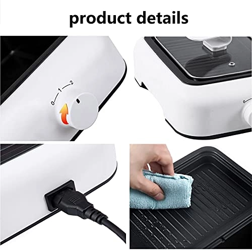 2-tier electric grill pan - 1200 W 5-7 peoples