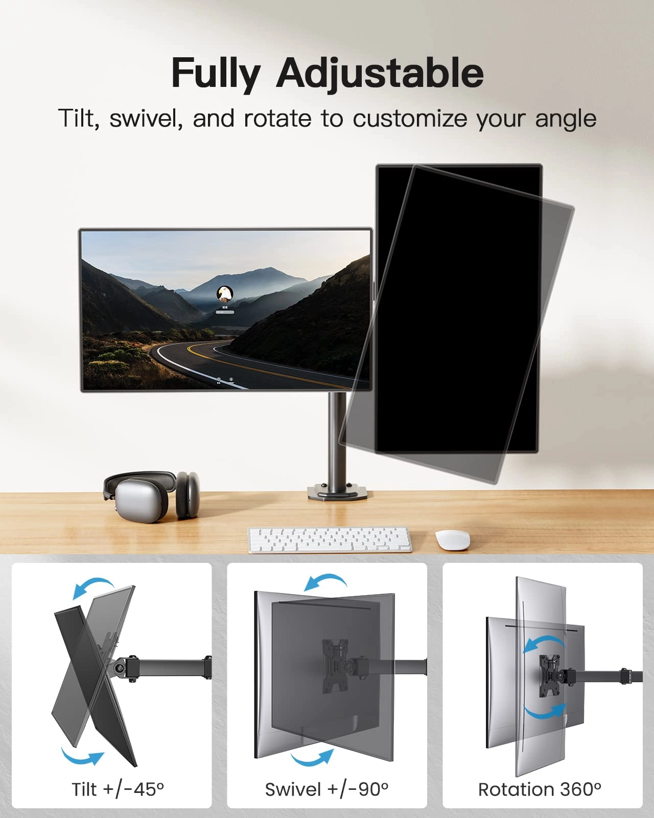 HNDS6W-1 - Dual 13 to 30 Inch 75x75 and 100x100