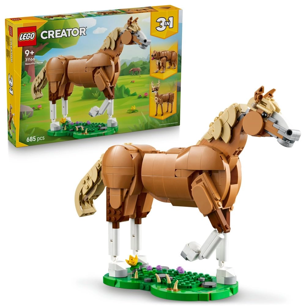 LEGO Creator 3in1 Beautiful Horse (31166) - multicolor 9+