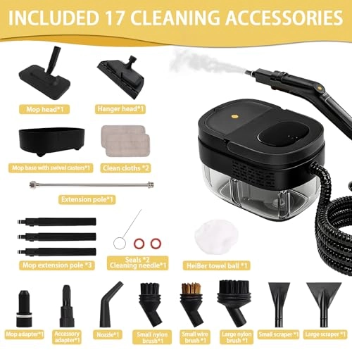 Handheld High-Temperature Steam Cleaner - 1600ml