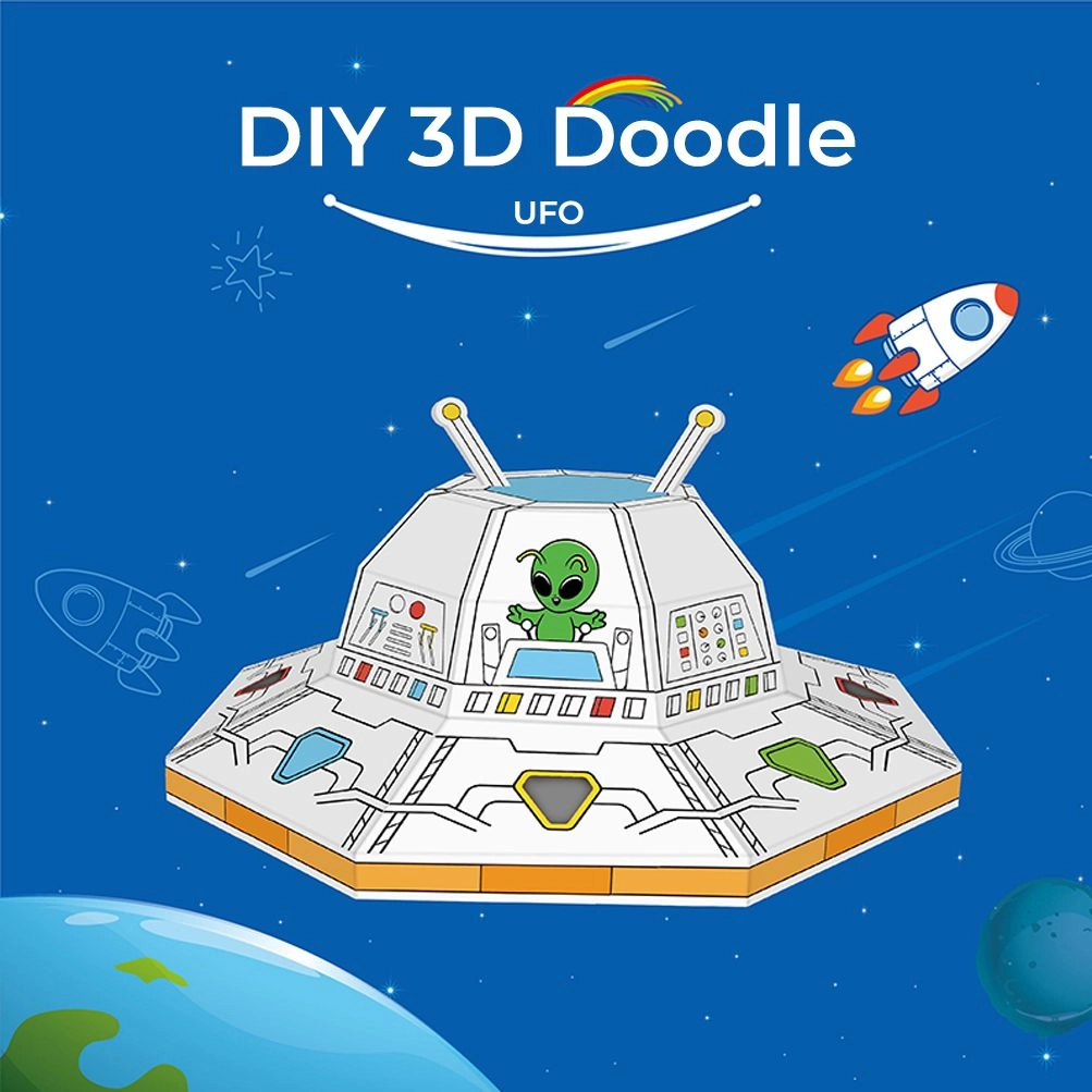DIY UFO Craft Kit - 3+ years
