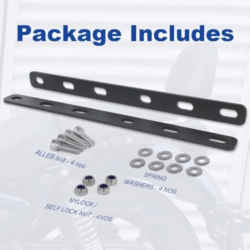 Back Rest Extender Relocation Kit - Royal Enfield Meteor 350 2021-2026