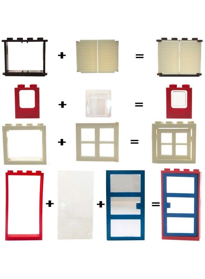Windows & Doors & Fences Sets - 82pcs