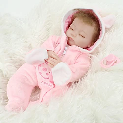 Reborn Baby Doll - 18 Inch 45cm Soft Vinyl Girl