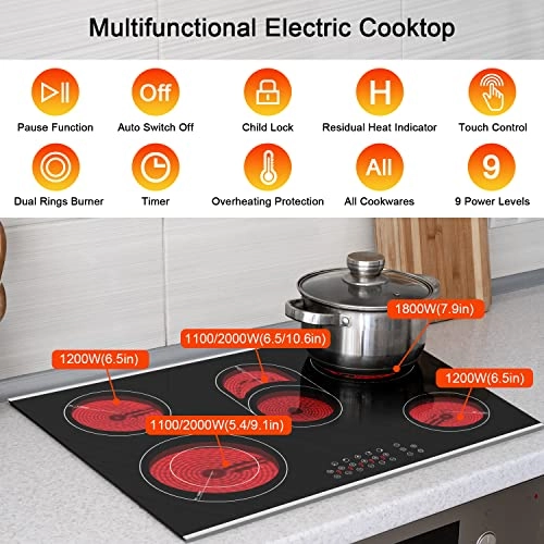 KNC-D58404 Ceramic hob