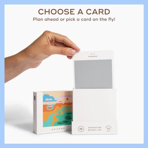 Arizona Adventure Bucket List - 50 Scratch-Off Cards Multicolor