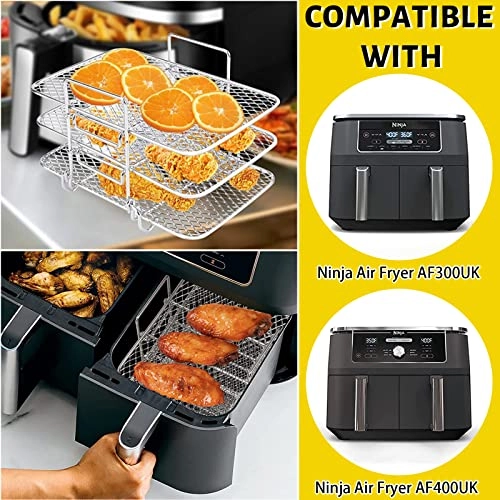 3-Layer Air Fryer Rack - Stainless Steel 1 piece(s)