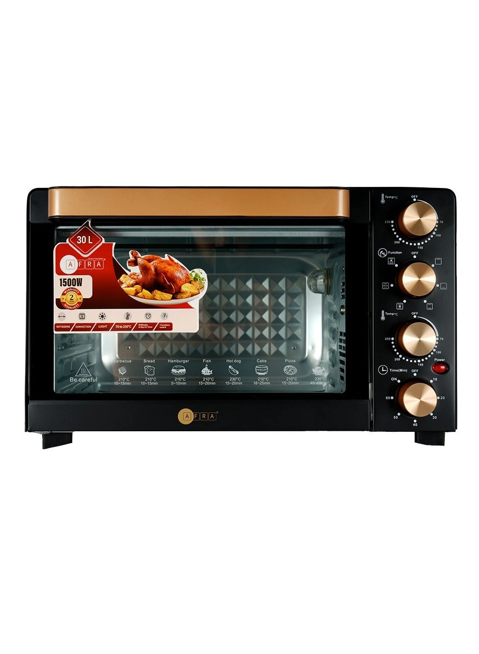 AF-3015OTBK - Convection Rotisserie