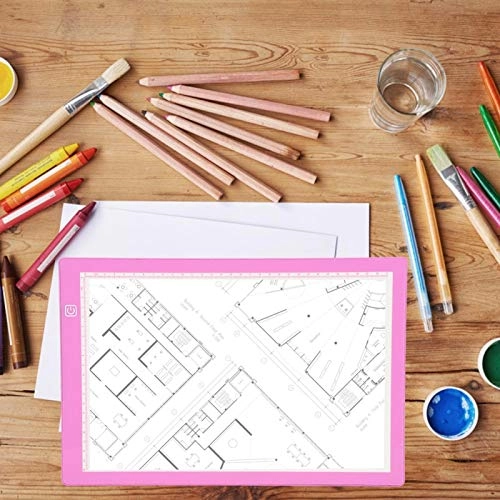 Drawing Tablet - LED Light Box Stepless Dimming A4 Size