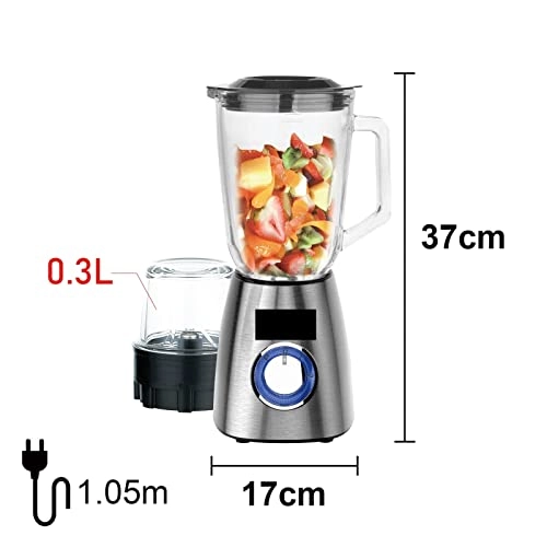Stand Blender - 400W Stainless Steel