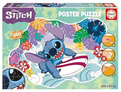 Educa Disney Stitch Poster Puzzle (RTT-19963) - 250 pcs