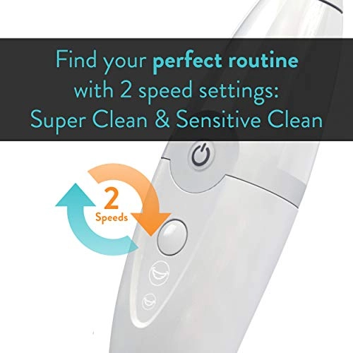 UV Sanitizing Sonic Toothbrush and Cleaning Station - Dual Speed White
