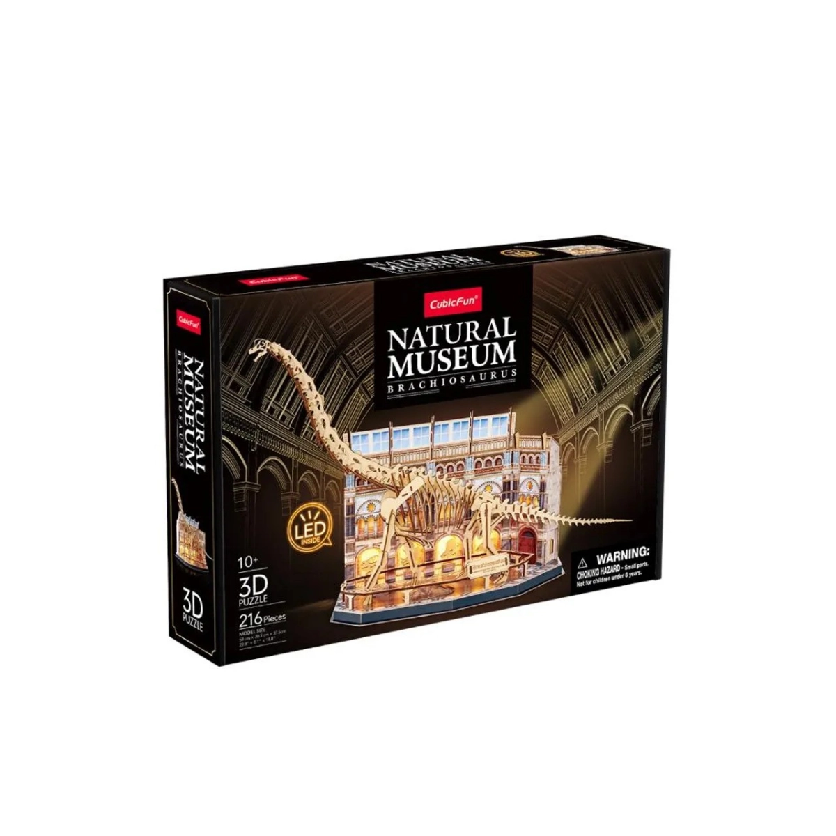 Brachiosaurus 3D Puzzle (ALGT-L544H) - 216 pcs, LED