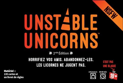 Unstable Unicorns: NSFW - Card Game (French)