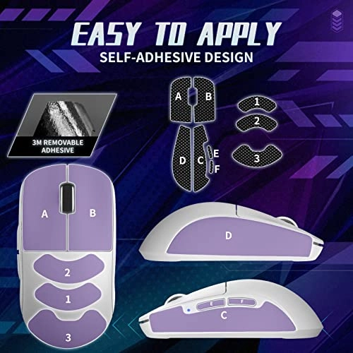 Mouse Grip Tape - 0.5mm Palm Sweat Absorption