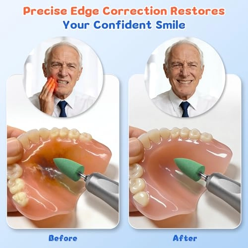 Mini Polisher - 35000 RPM 11 Polishing Heads