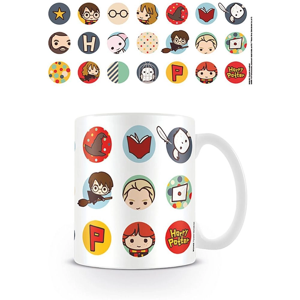 PYRAMID Harry Potter Chibi Circles Mug - 312 ml