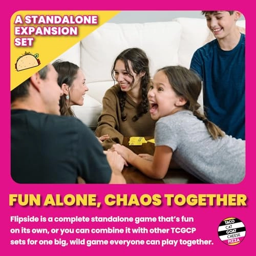 Taco Cat Goat Cheese Pizza On The Flip Side - English 8 years and up 1 Adult,Teen,Kid English