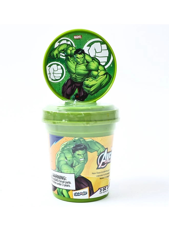 Hulk Dough - 3OZ Figure Stamper Green