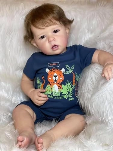 Reborn Baby Doll - 20 in Silicone Boy