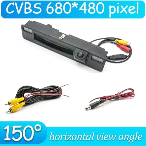 Trunk Handle Rear View Camera - Night vision AHD CVBS 680x480