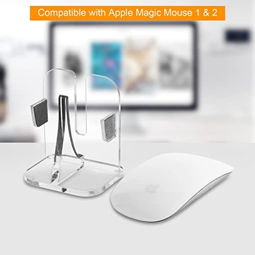 Acrylic Vertical Magic Mouse Stand Base
