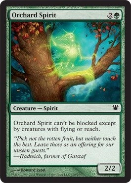 Wizards of the Coast Orchard Spirit - Innistrad Green Common
